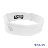 Womens Workout Headband - Sports Fitness Exercise Sweatband - White