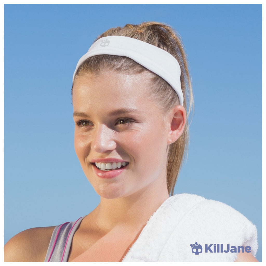 KillJane Womens Workout Headband - Sports Running Exercise Sweatband – Kill  Jane